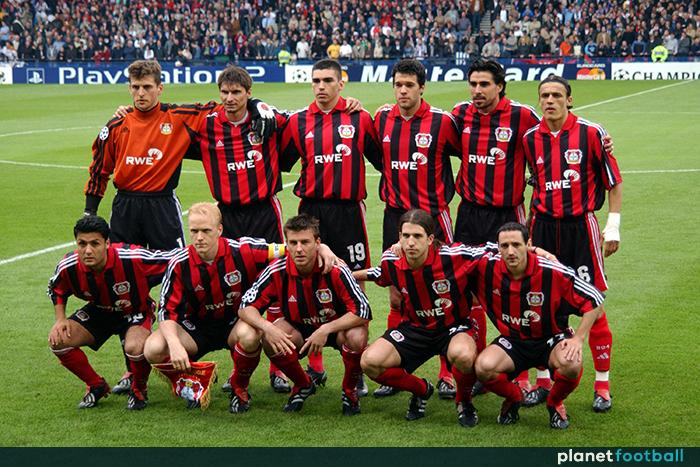 Đội hình Leverkusen dự Champions League 2002 - nơi họ gục ngã trước Real Madrid của Zidane