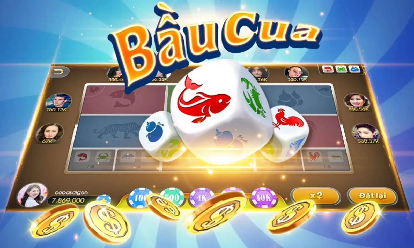 Bật mí cách chơi bầu cua đơn giản tại cổng game Gemwin