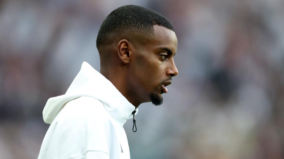 Alexander Isak being watched by scouts.