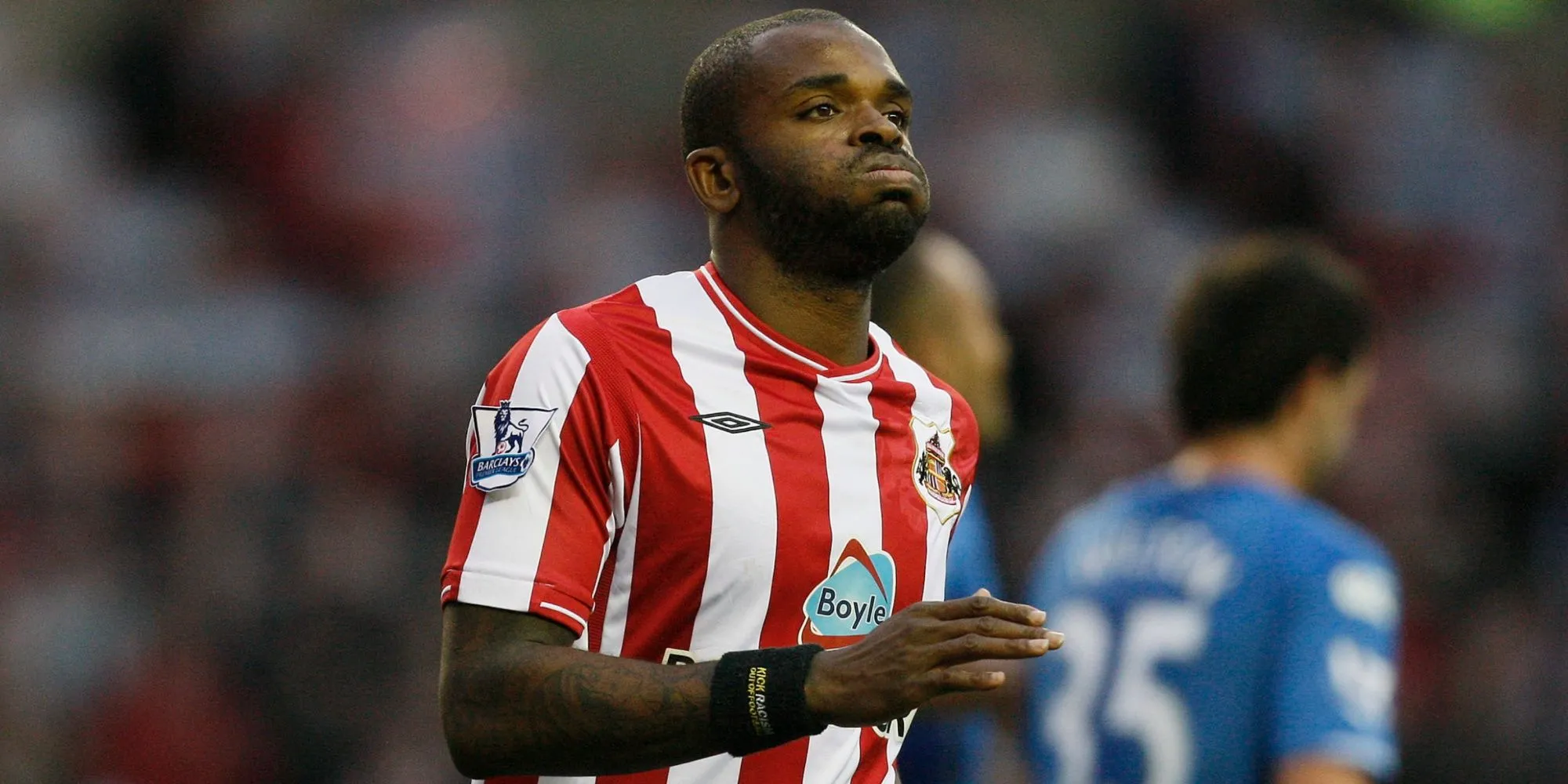 Cầu thủ Darren Bent trong màu áo Sunderland