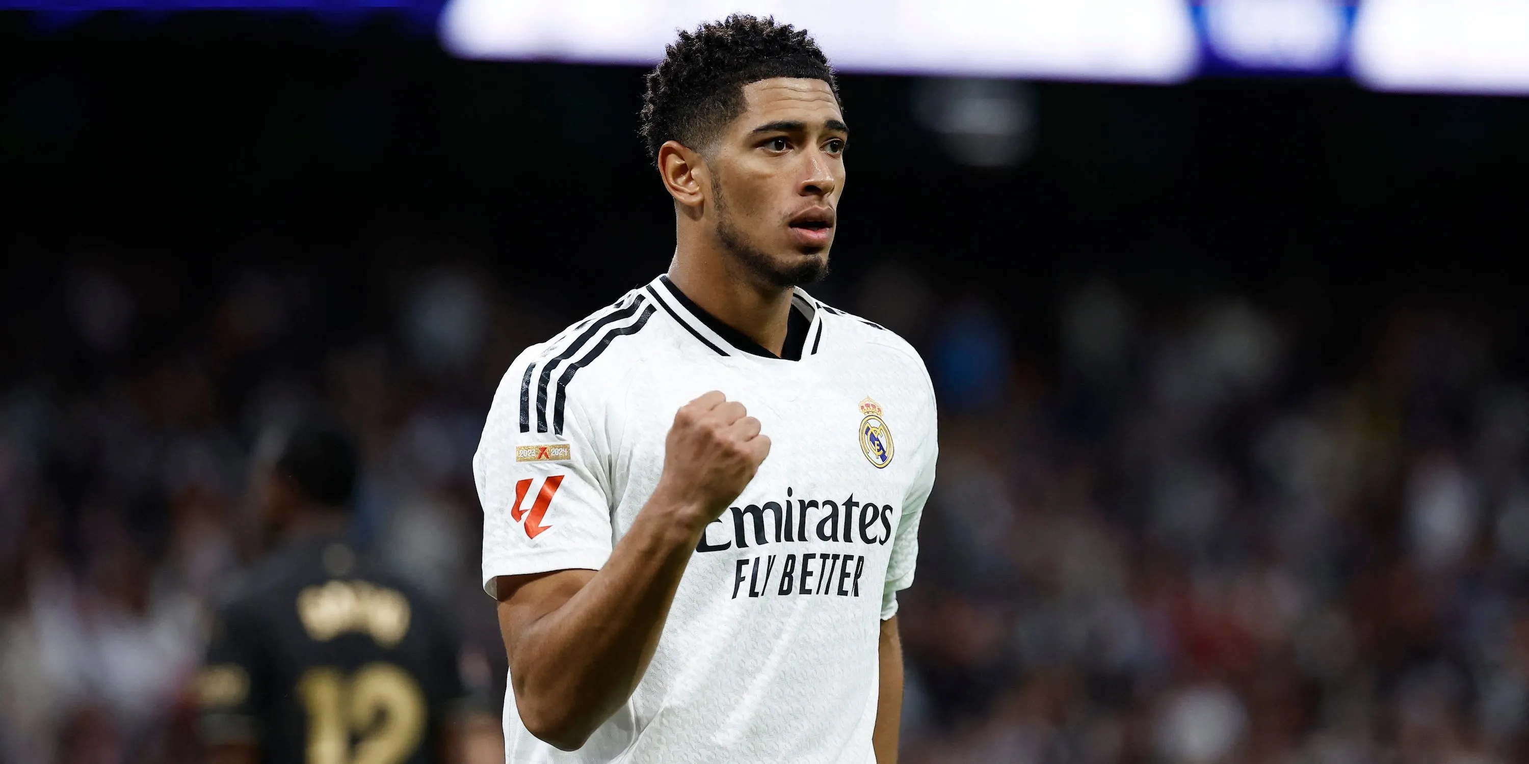 Jude Bellingham ăn mừng trong màu áo Real Madrid