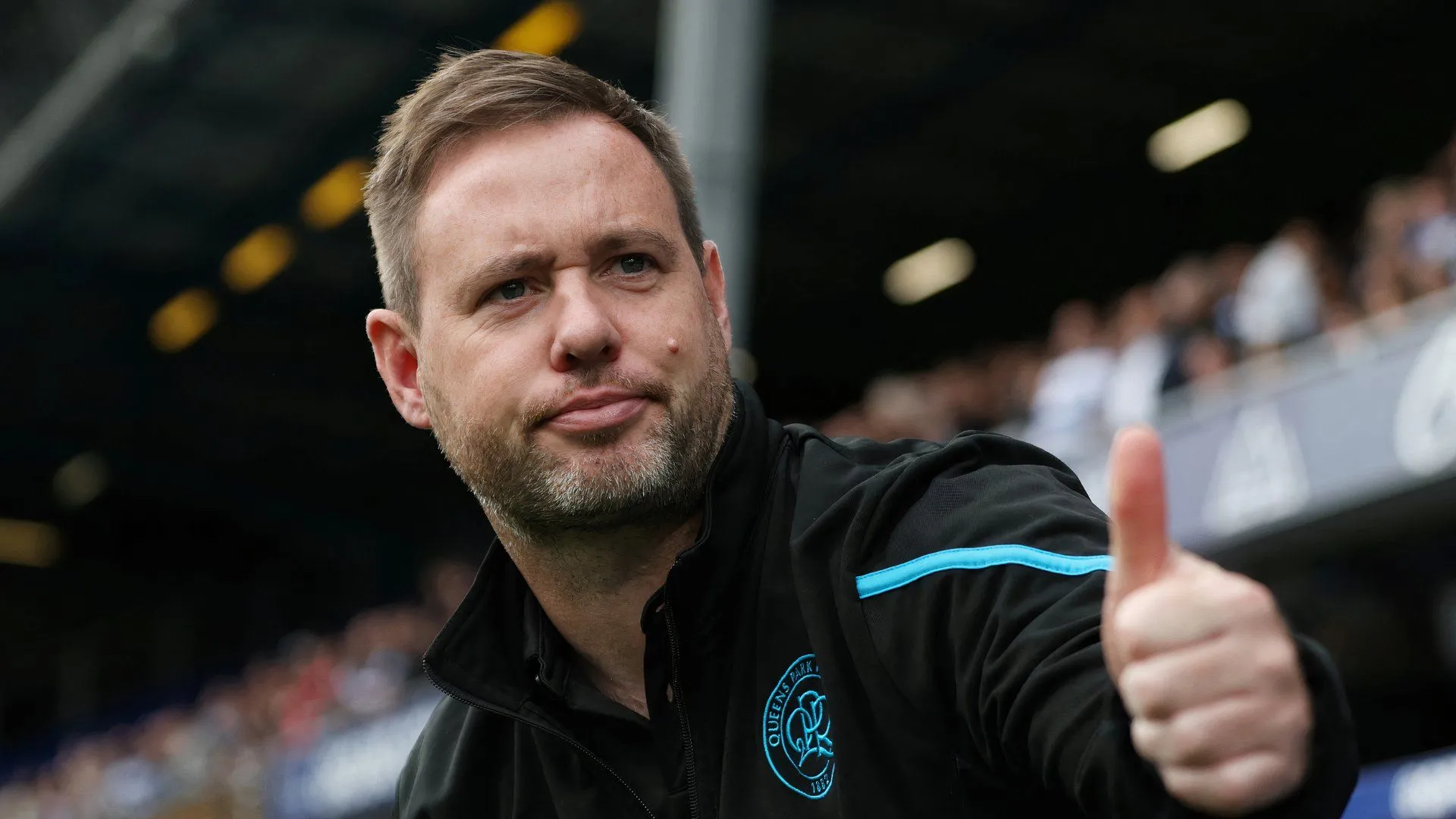 Michael Beale trong giai đoạn khởi đầu ấn tượng cùng QPR tại Championship.
