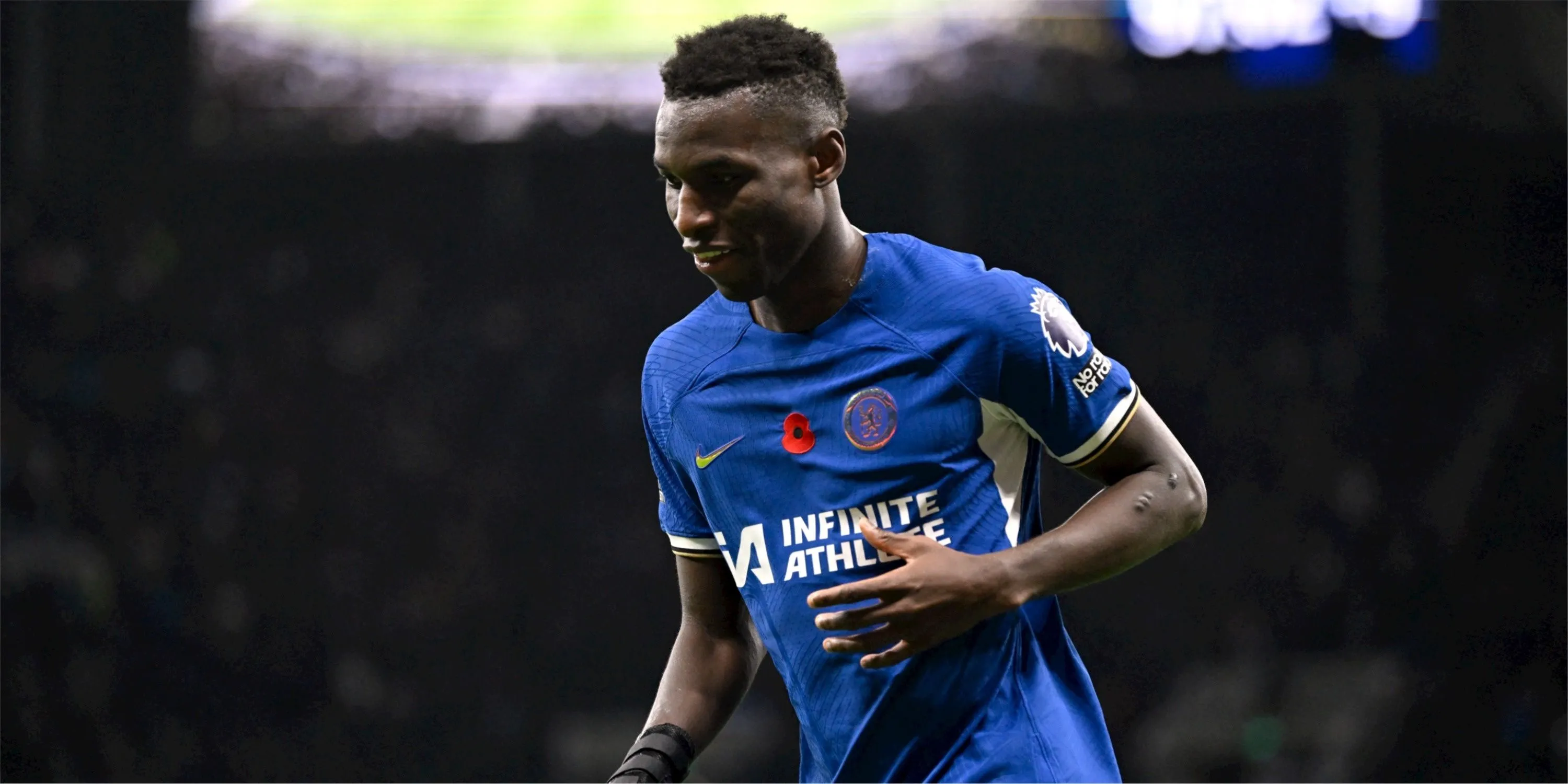 Nicolas Jackson thi đấu cho Chelsea.