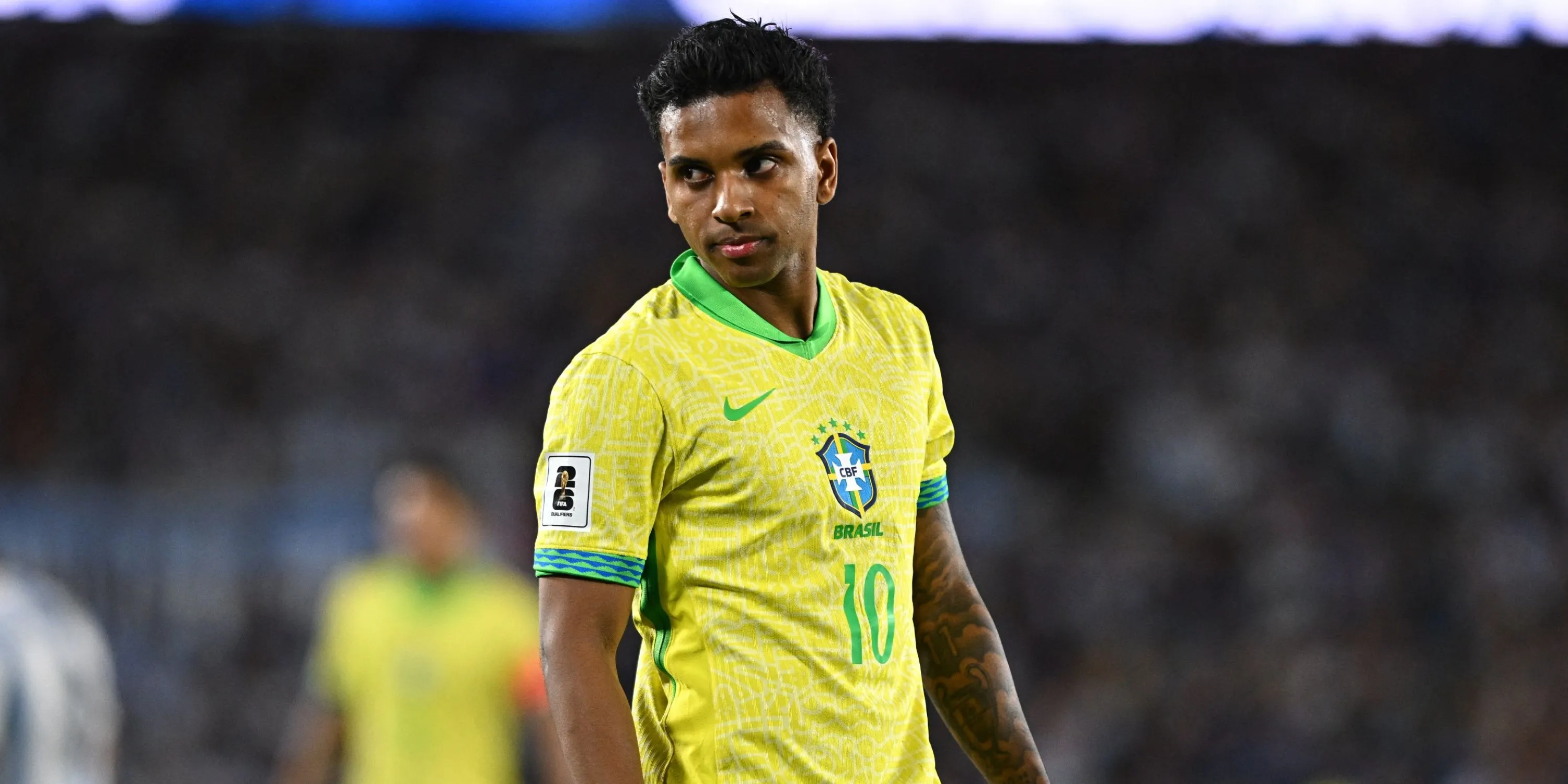 Rodrygo trong màu áo Brazil