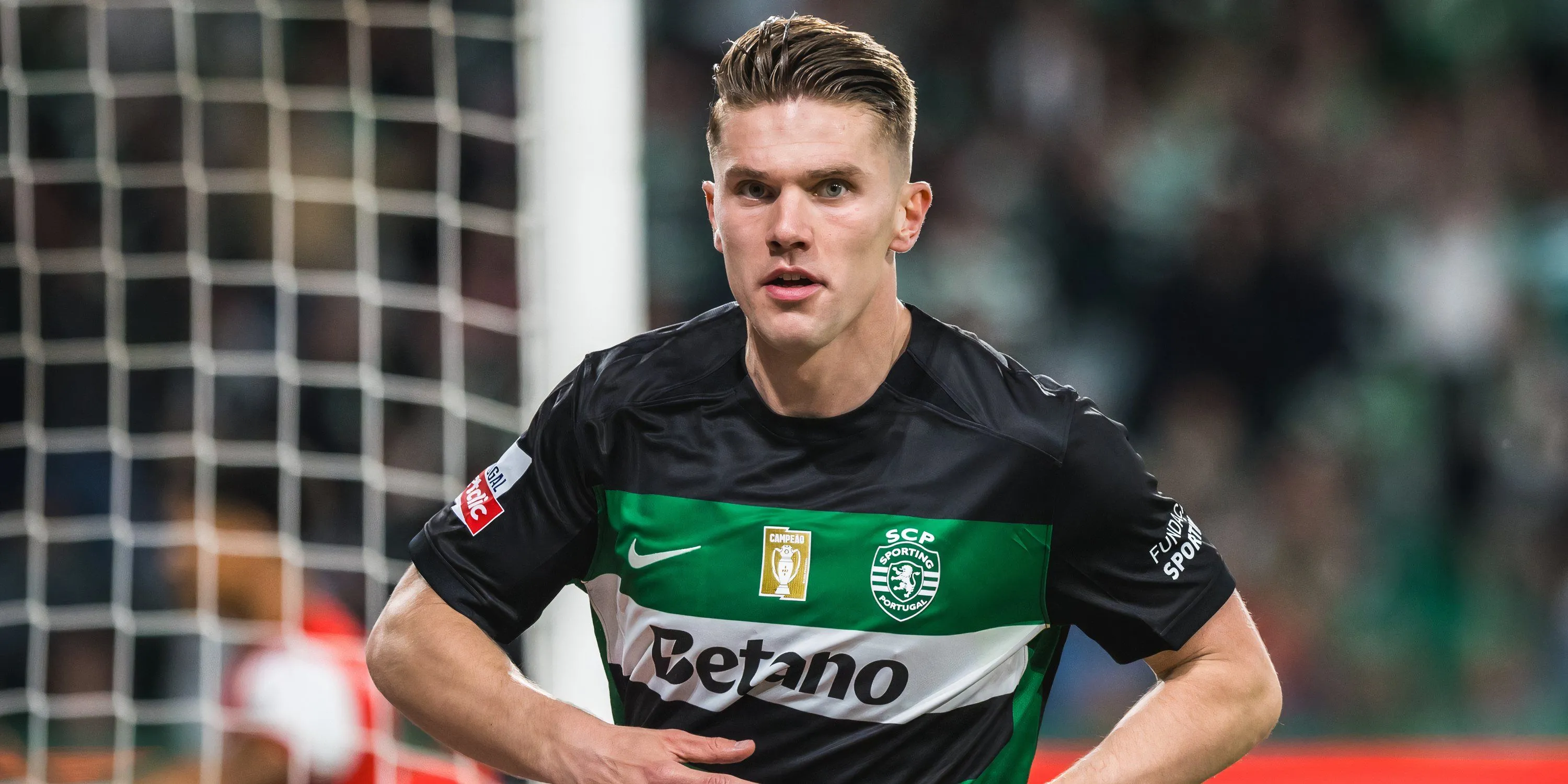 Tiền đạo Viktor Gyokeres của Sporting CP, mục tiêu săn đón của Arsenal và Manchester United