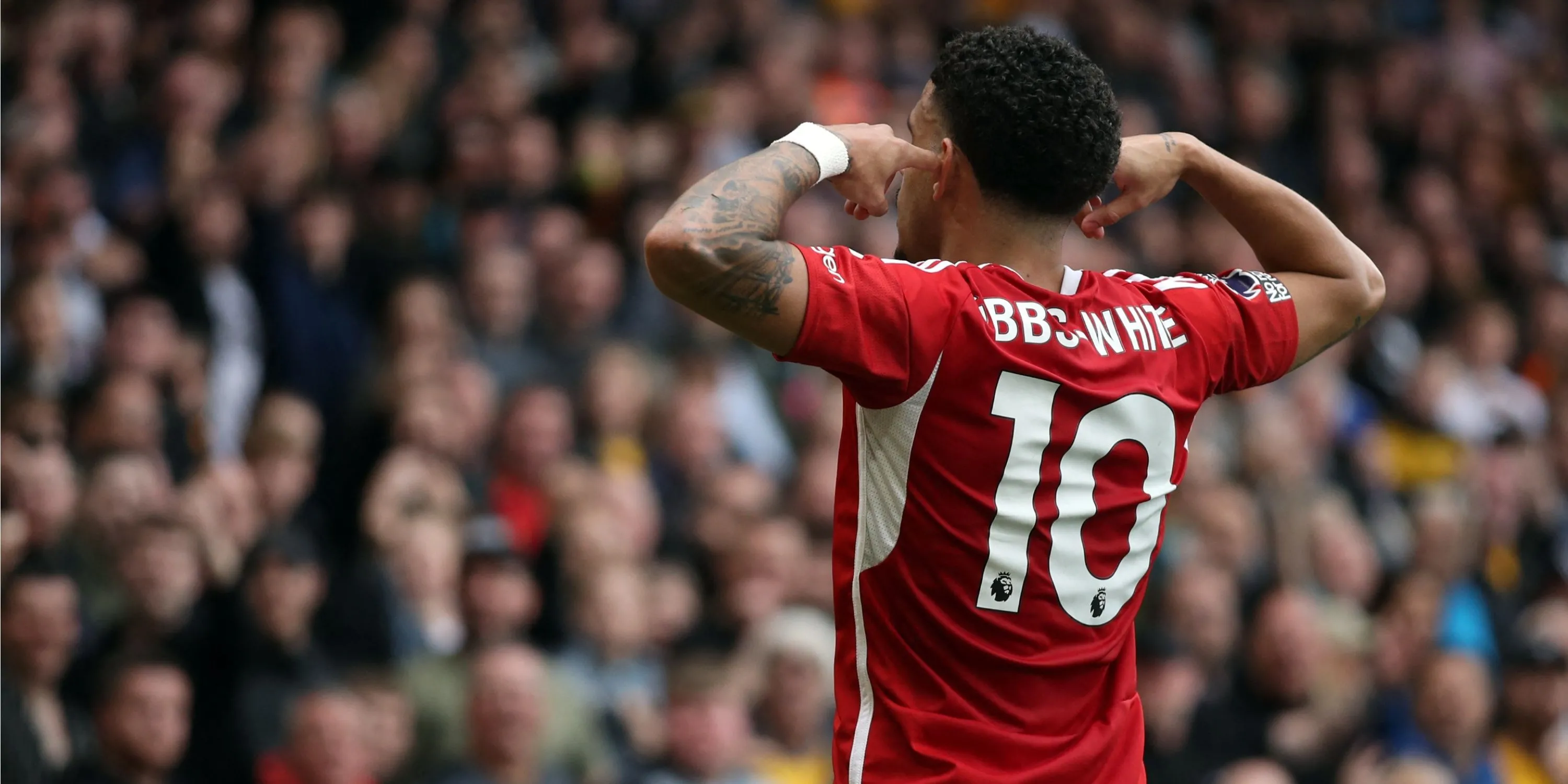 Tiền vệ Morgan Gibbs-White của Nottingham Forest có thể bị bán đi do áp lực FFP