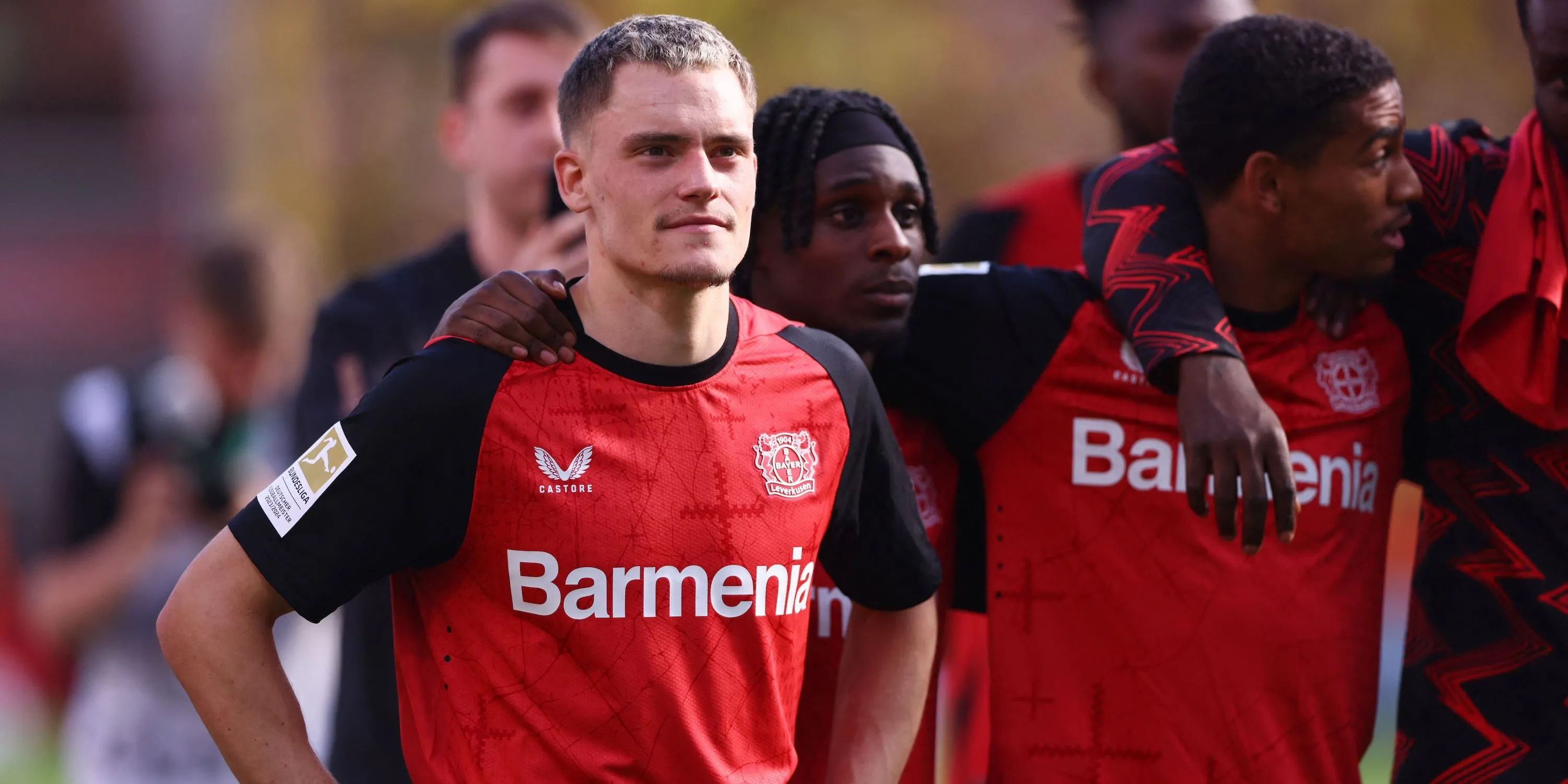 Florian Wirtz của Bayer Leverkusen sau một trận đấu