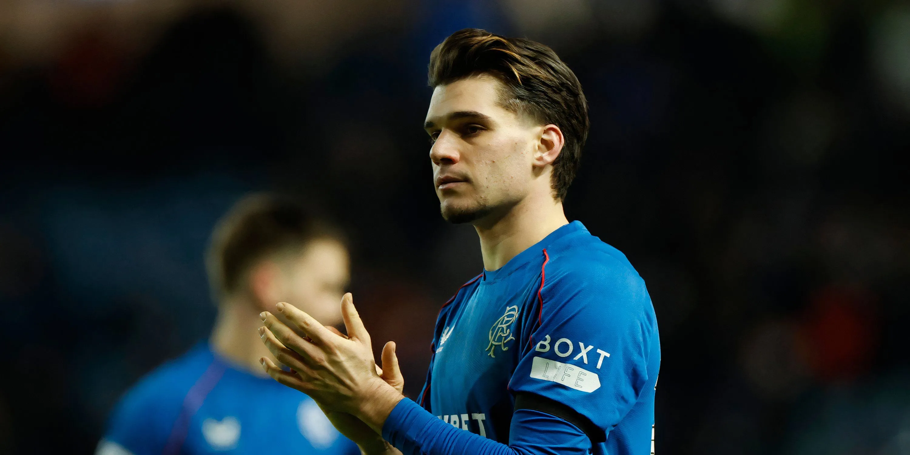 Ianis Hagi trong màu áo Rangers