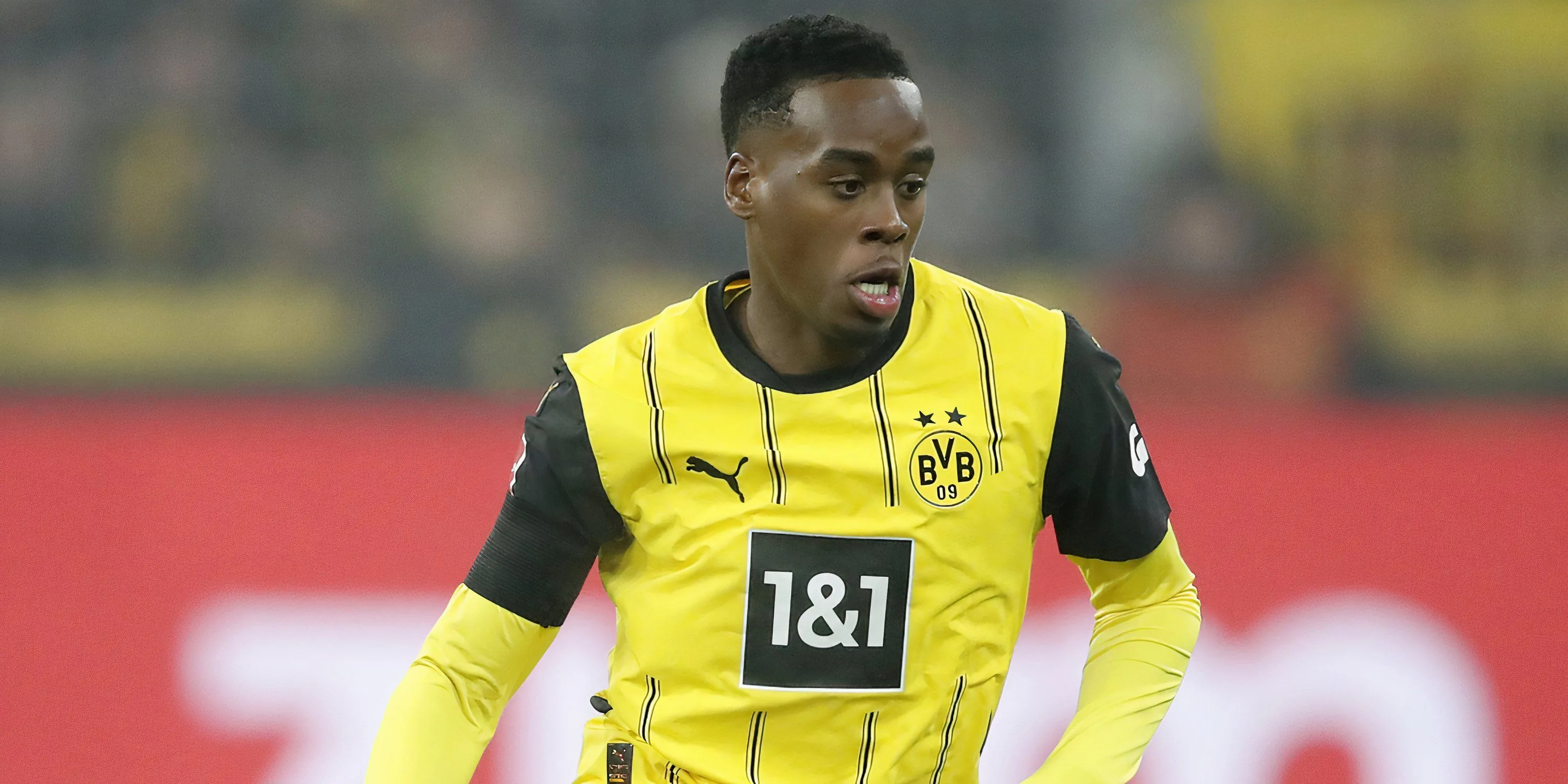 Jamie Bynoe-Gittens trong màu áo đội tuyển Anh U21