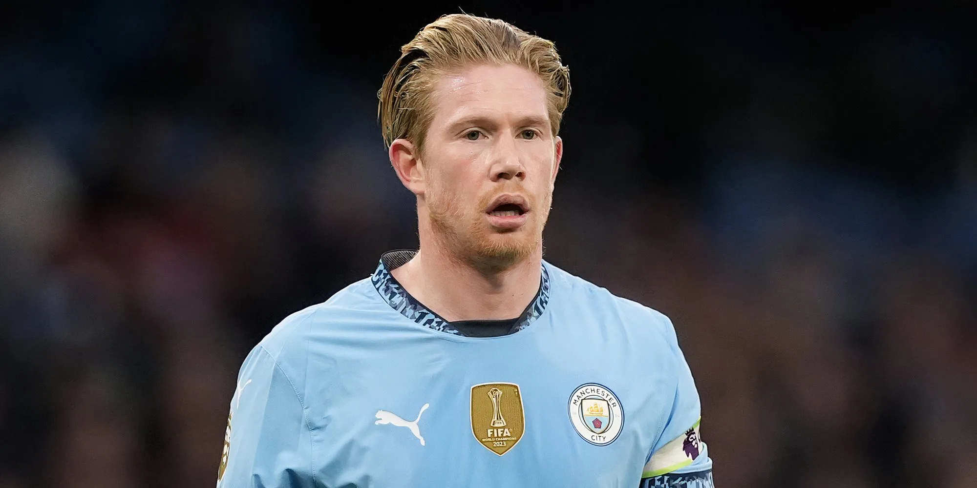 Kevin De Bruyne trong trận đấu của Manchester City