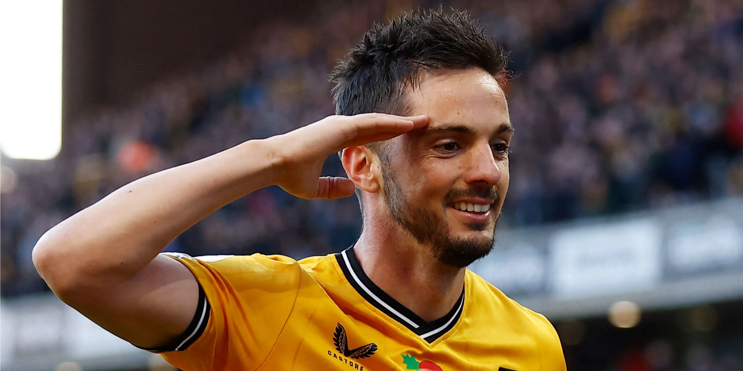 Tiền vệ Pablo Sarabia trong màu áo Wolverhampton Wanderers tại Premier League