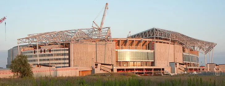 Cận cảnh công trình xây dựng Groupama Stadium, sân nhà Olympique Lyonnais
