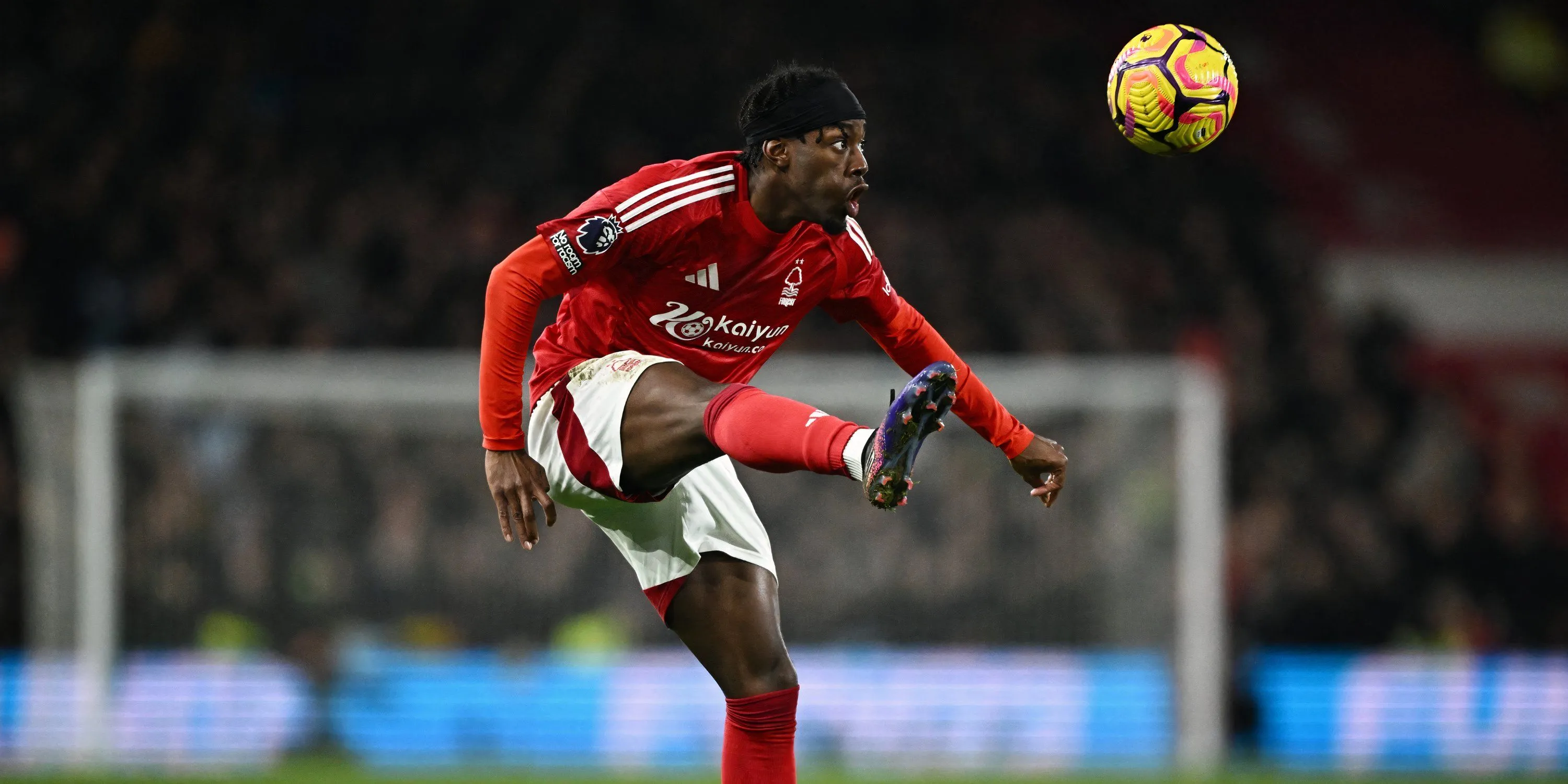 Cầu thủ chạy cánh Anthony Elanga của Nottingham Forest