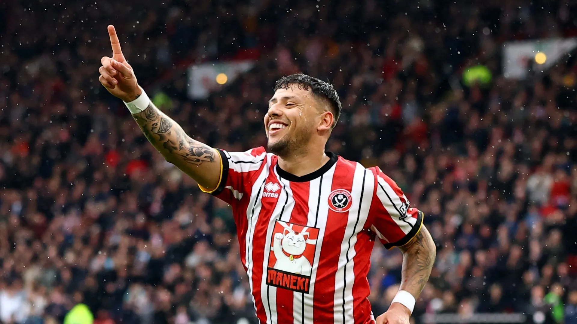 Gustavo Hamer trong màu áo Sheffield United tại Championship