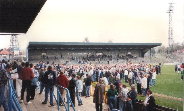 Hình ảnh sân vận động Goldstone Ground cũ của Brighton
