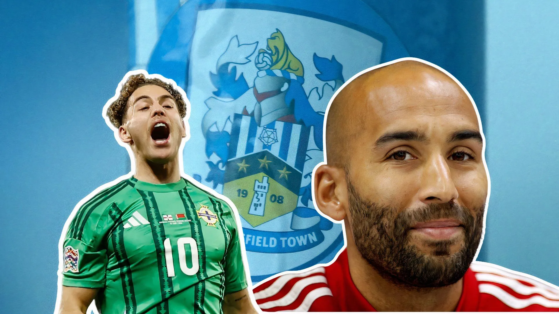 Huấn luyện viên Lee Grant của Huddersfield Town trao đổi với cầu thủ trên sân