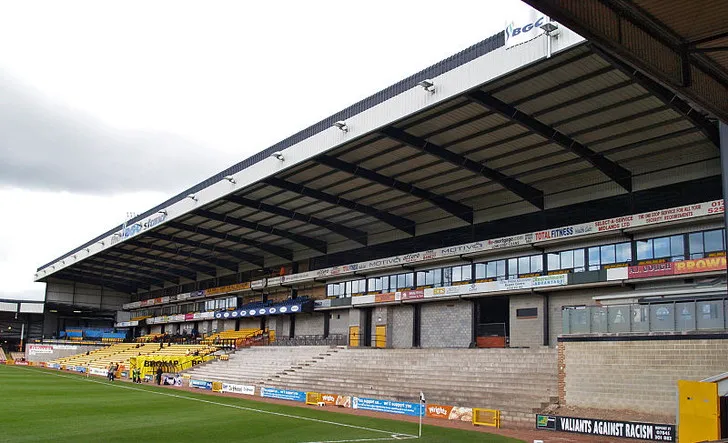Khán đài BGC tại Vale Park, một trong bốn khán đài chính của sân vận động Port Vale