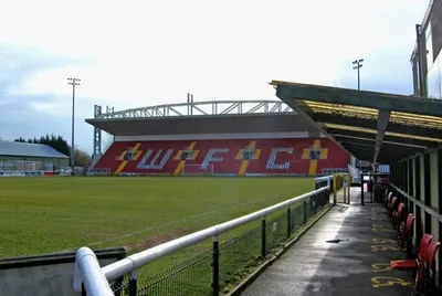Khán đài Leslie Gosden tại Sân vận động Kingfield, sân nhà Woking FC