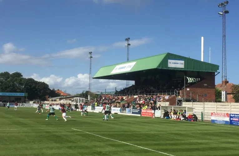 Khán đài Port of Blyth tại Sân vận động Croft Park