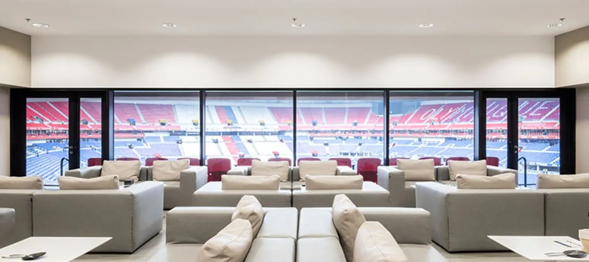 Không gian dịch vụ khách sạn cao cấp tại Groupama Stadium