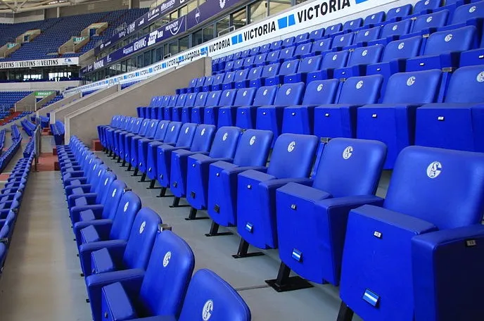 Khu vực ghế ngồi sang trọng dành cho khách VIP tại Veltins-Arena