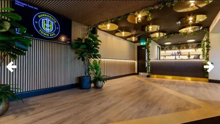 Khu vực khách sạn mới tại sân Wetherby Road