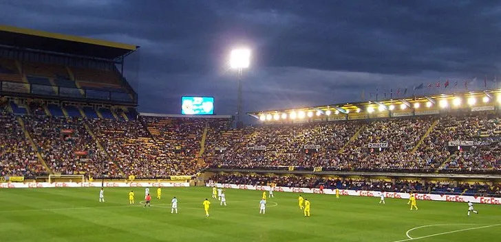 Nội thất khu vực VIP hoặc phòng Executive Box tại sân Estadio de la Cerámica
