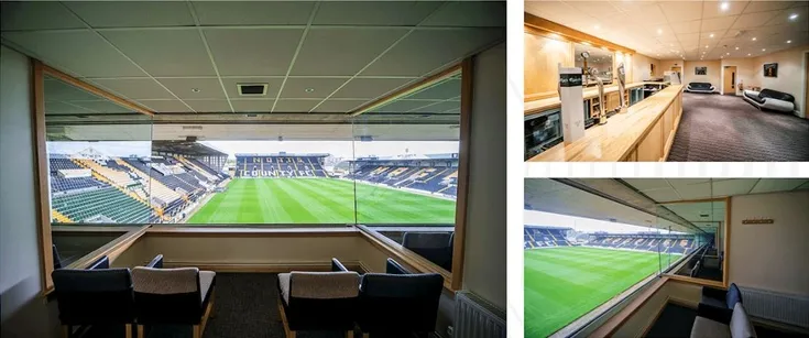 Phòng tiếp khách hạng sang tại Meadow Lane của Notts County