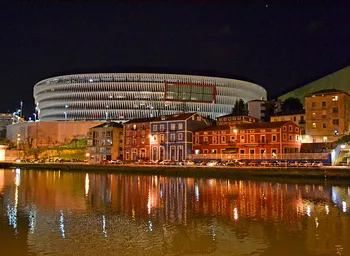 Sân vận động San Mamés, Bilbao nhìn từ trên cao
