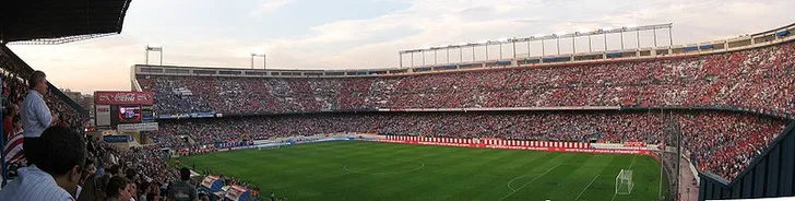 Sơ đồ bố trí chỗ ngồi tại sân vận động Vicente Calderón