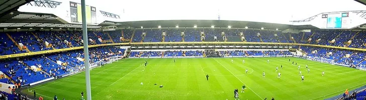 Sơ đồ chi tiết các khán đài và khu vực chỗ ngồi của sân vận động White Hart Lane, giúp người hâm mộ hình dung cấu trúc sân