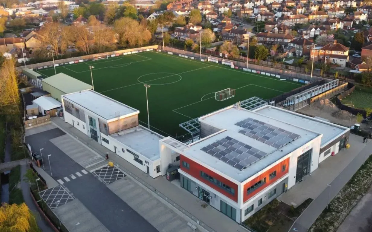 Sơ đồ tổng quan sân Meadowbank nhìn từ trên cao