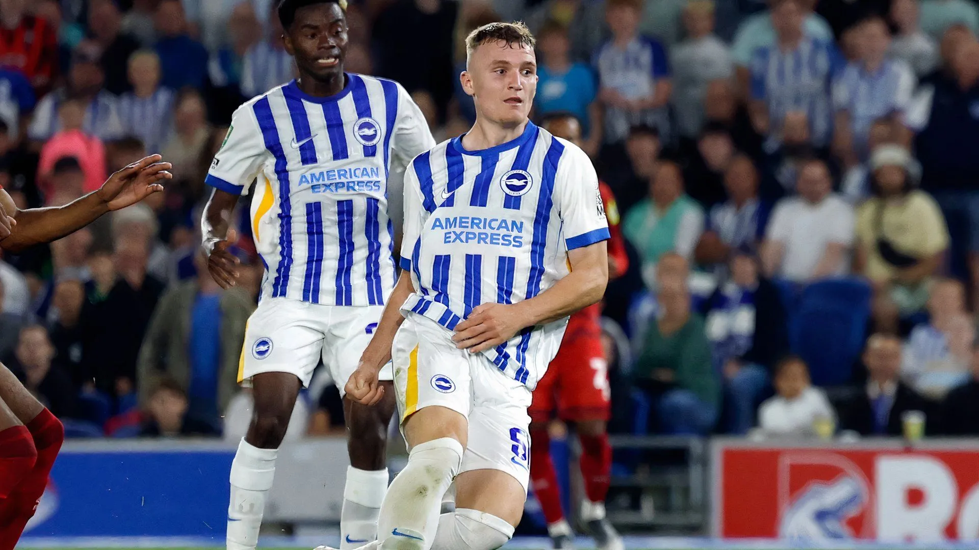 Tiền đạo trẻ Mark O'Mahony trong màu áo Brighton & Hove Albion, người sắp chuyển đến Reading FC theo dạng cho mượn