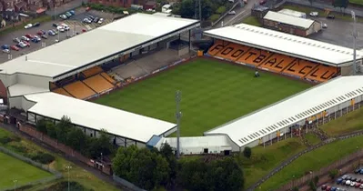Toàn cảnh sân vận động Vale Park từ trên cao, sân nhà lịch sử của câu lạc bộ Port Vale FC
