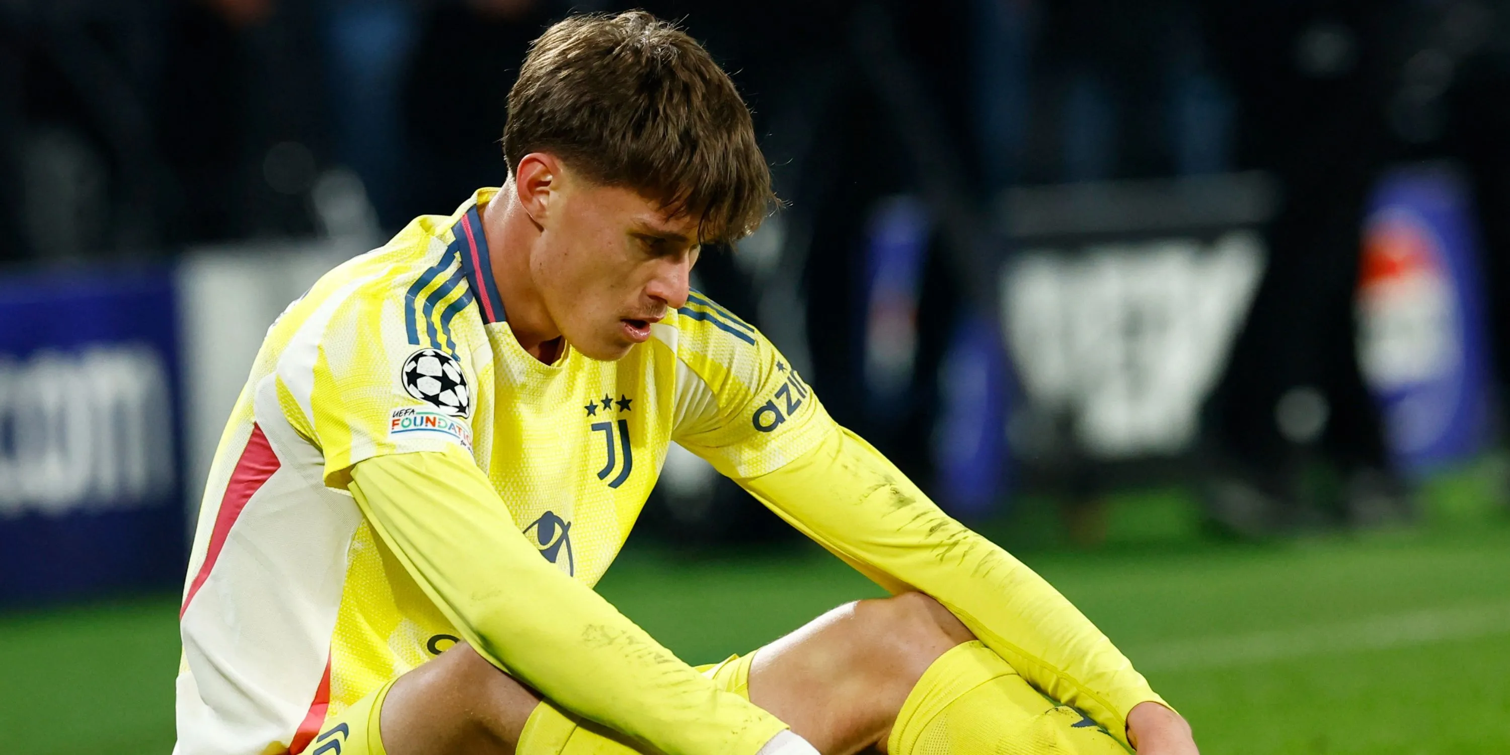 Trung vệ trẻ Nicolo Savona của Juventus đang thi đấu tại Champions League