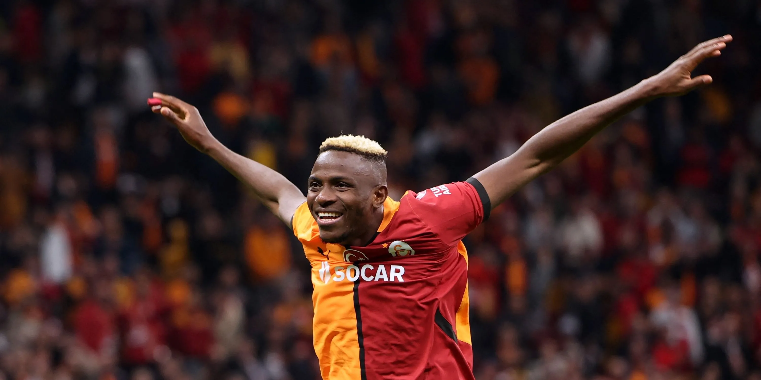 Victor Osimhen trong màu áo Galatasaray