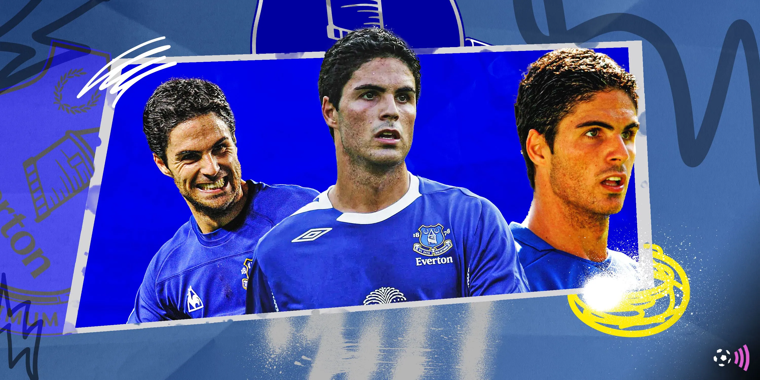Mikel Arteta, biểu tượng tiền vệ của Everton dưới thời David Moyes