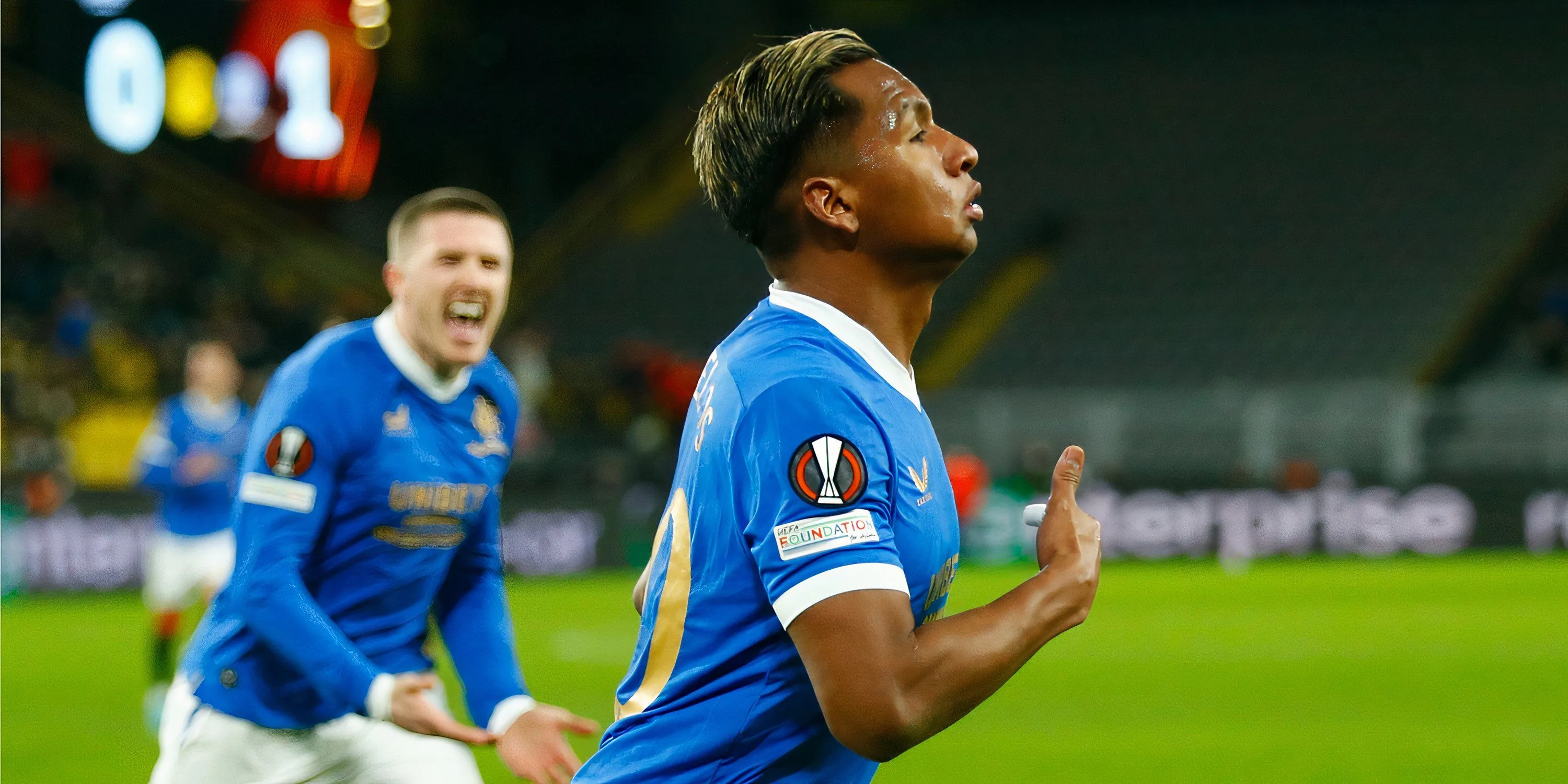 Alfredo Morelos, cựu tiền đạo prolific của Rangers, ghi bàn tại đấu trường châu Âu.