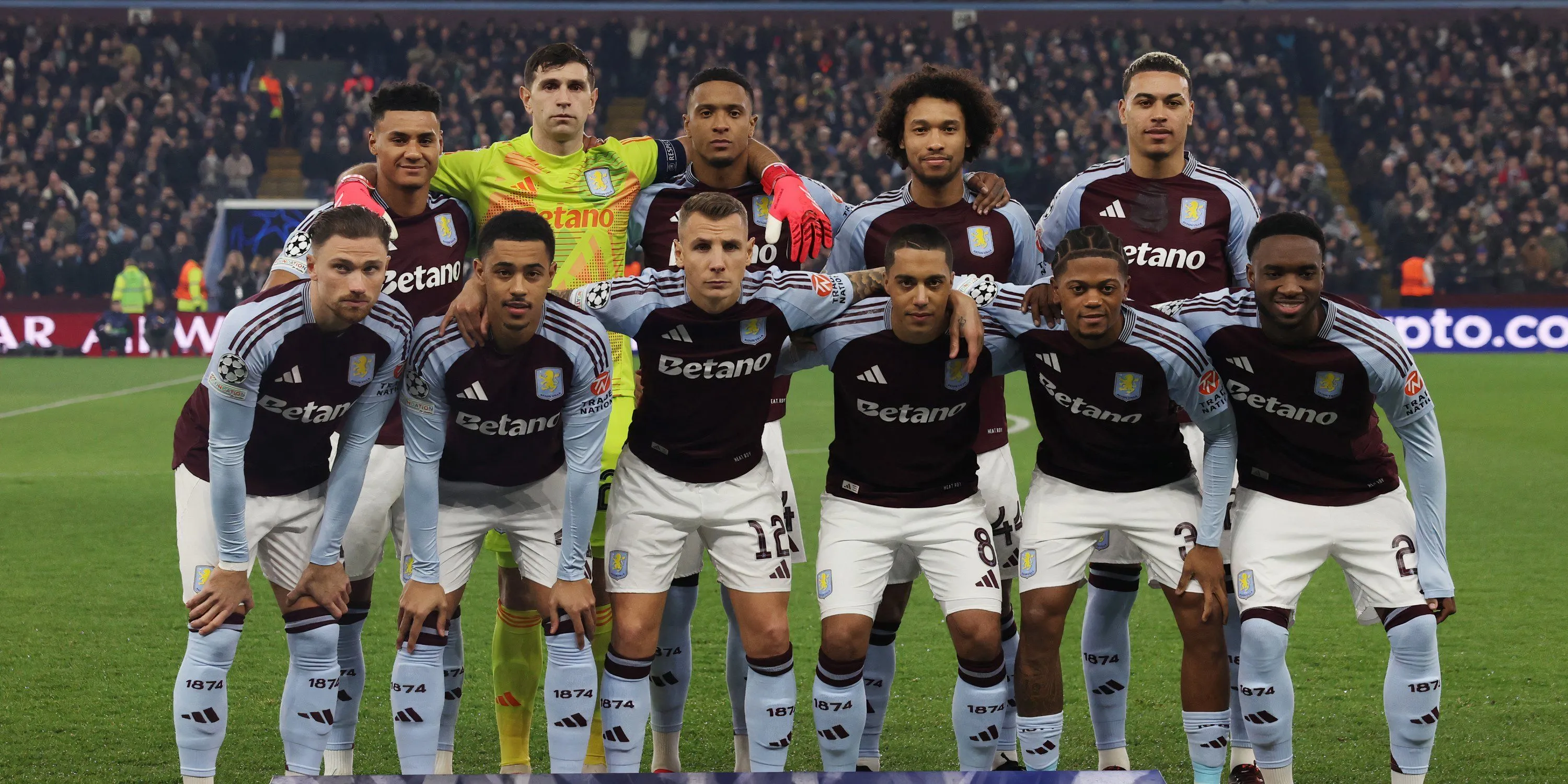 Aston Villa thi đấu tại Champions League, đội hình ra sân với Morgan Rogers