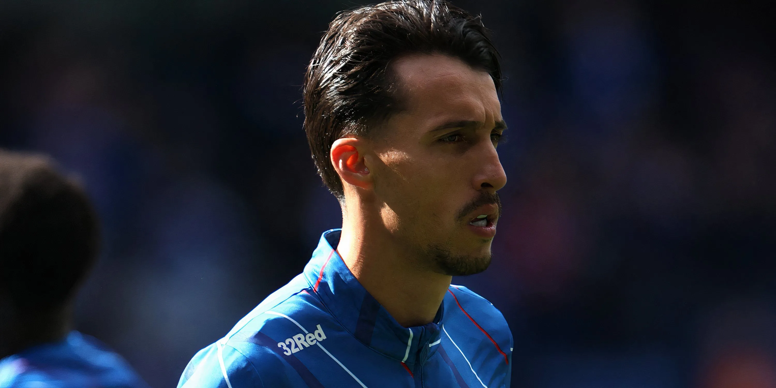 Tiền đạo Bojan Miovski của Rangers ăn mừng bàn thắng đầu tiên tại Cúp Liên đoàn, mở ra hy vọng về phong độ ghi bàn.