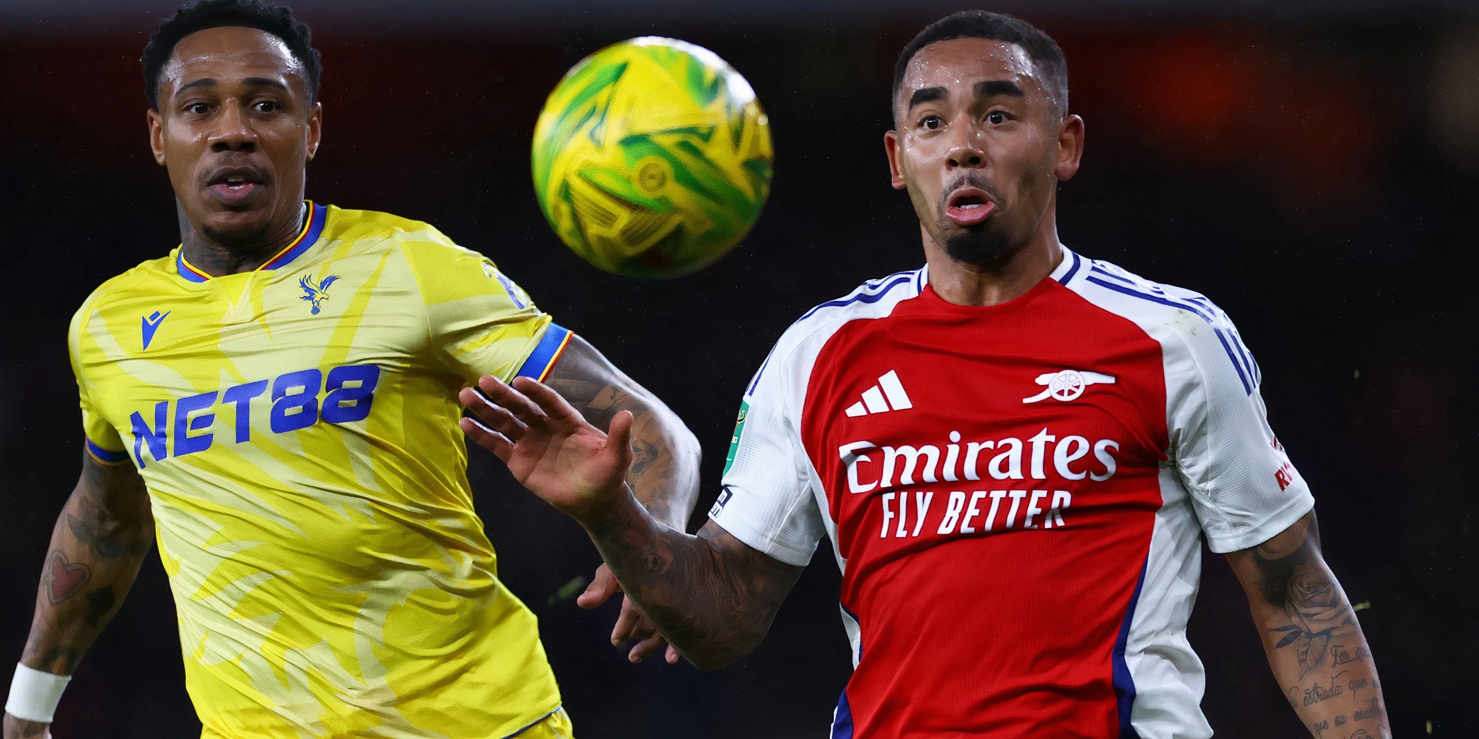 Tiền đạo Gabriel Jesus của Arsenal