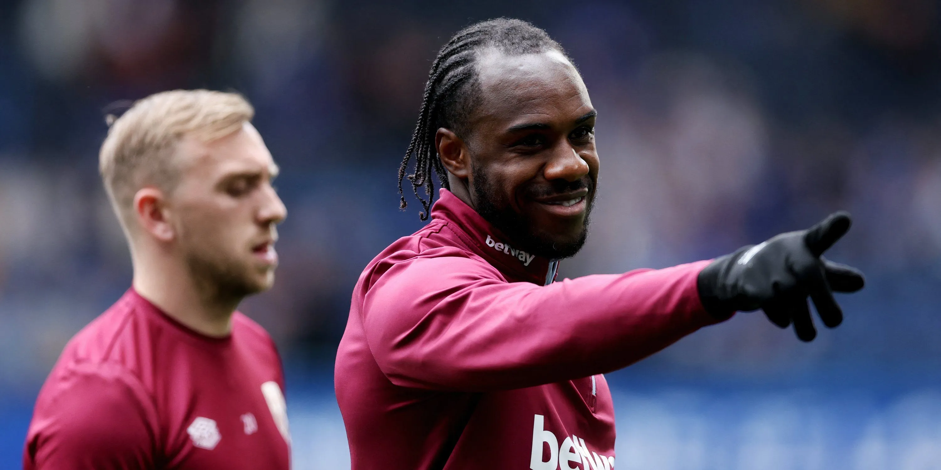 Tiền đạo kỳ cựu Michail Antonio trong màu áo West Ham United tại Premier League