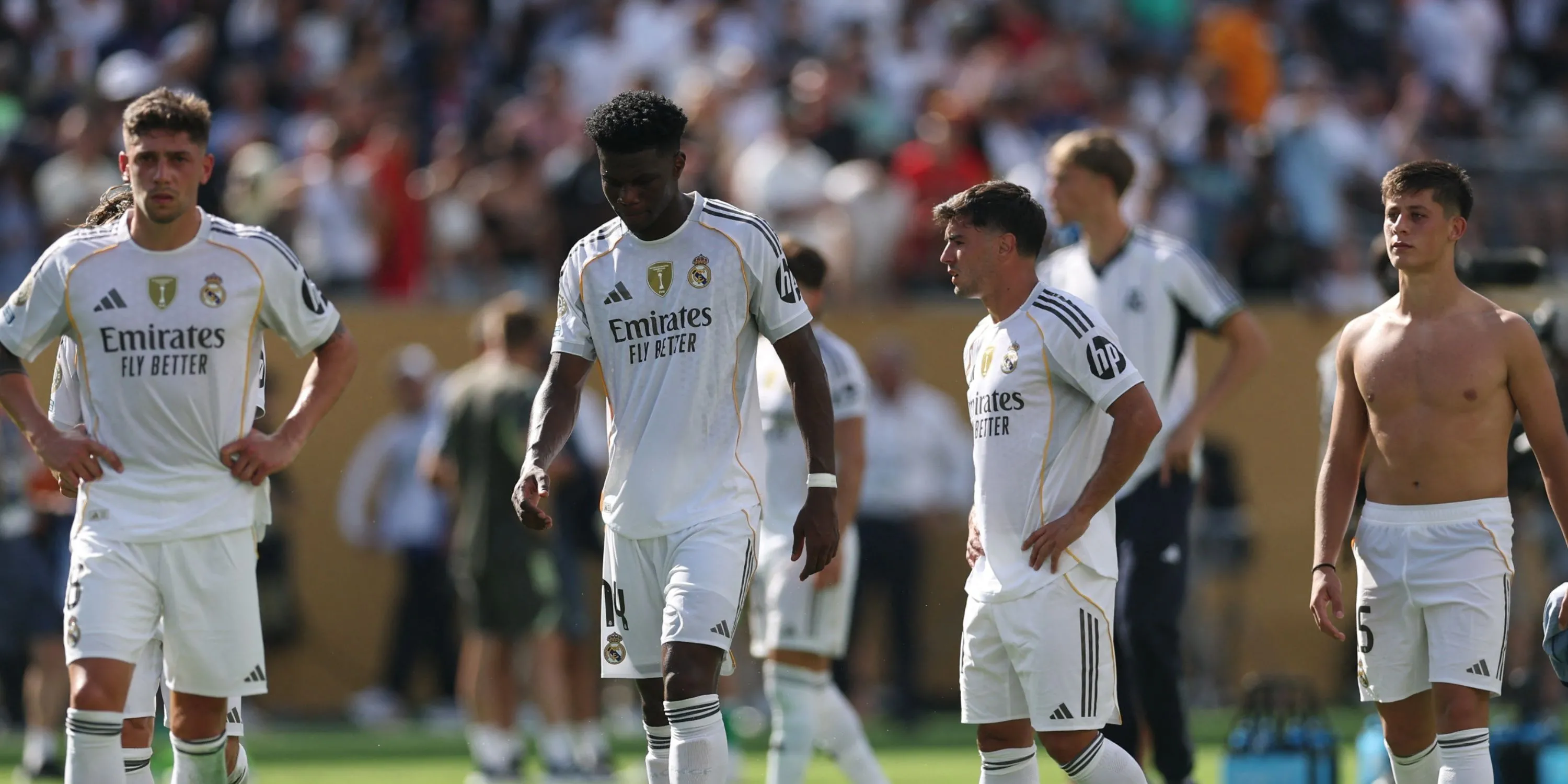 Tiền vệ Arda Guler của Real Madrid trong màu áo câu lạc bộ tại Club World Cup