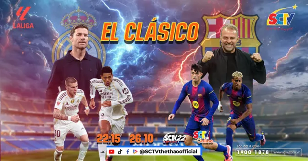 Cầu thủ và khán đài Santiago Bernabéu trước El Clasico, hình ảnh trận đấu và bầu không khí trên sân