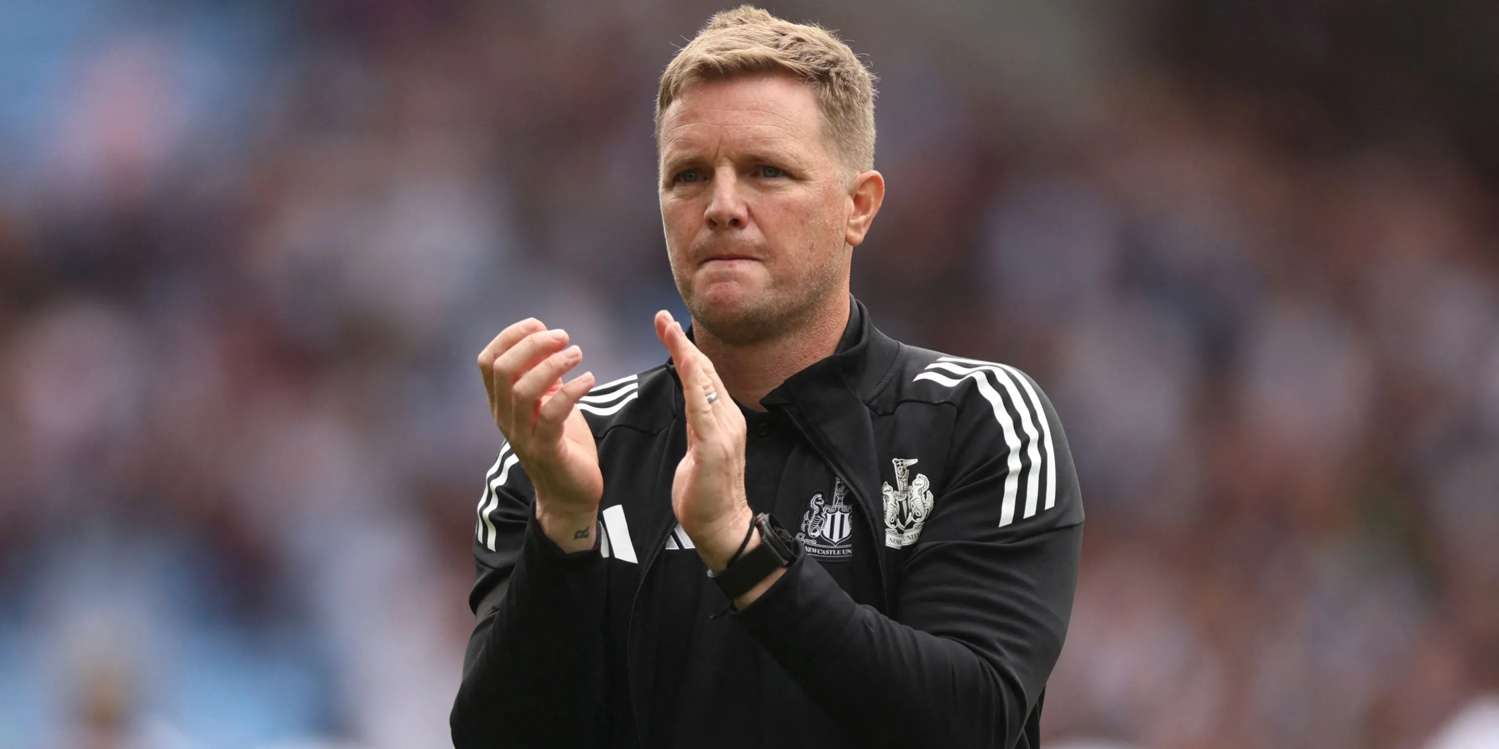 Eddie Howe dẫn dắt Newcastle ở trận đấu với Brighton