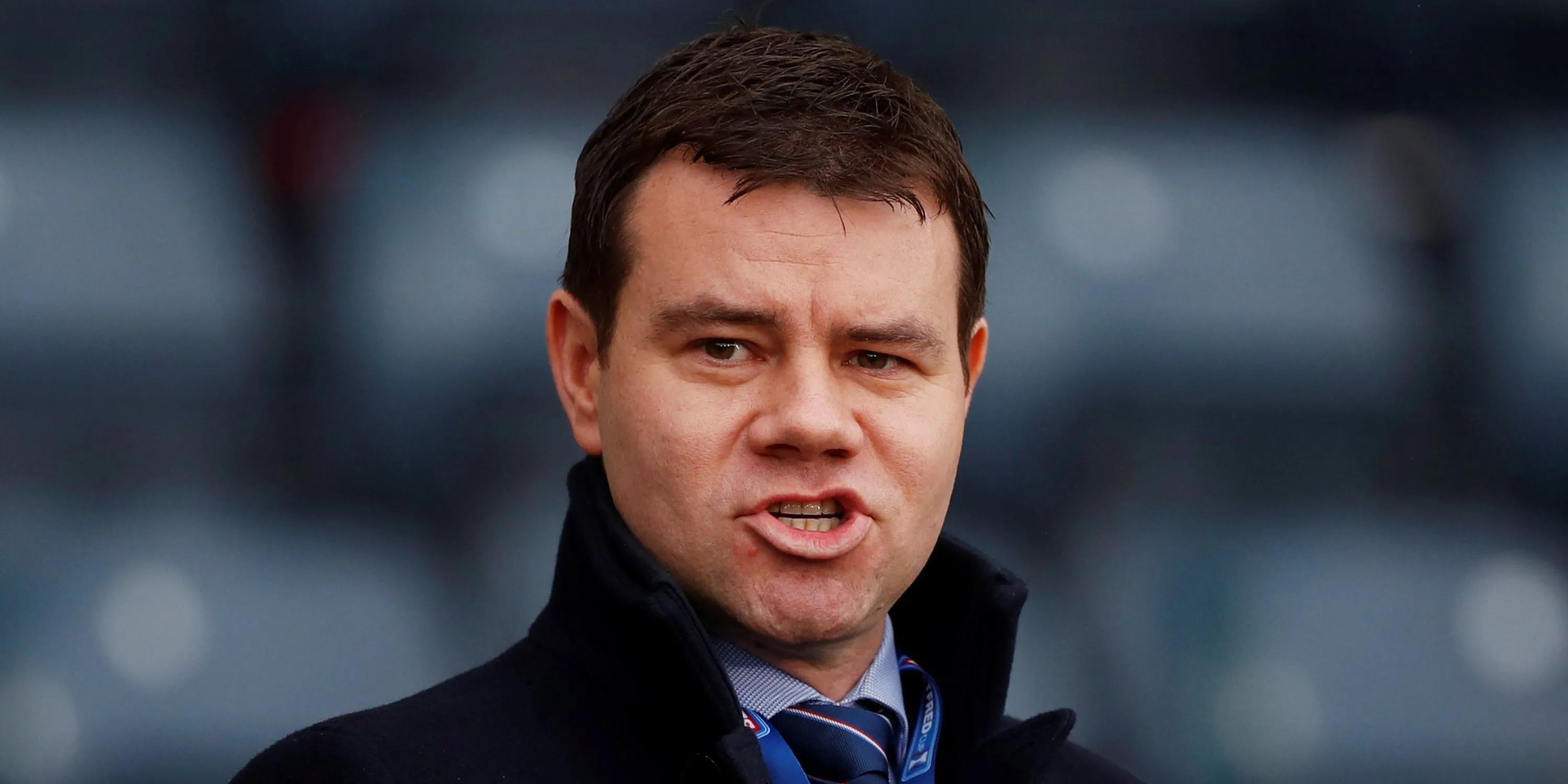 Ross Wilson giám đốc thể thao mới của Newcastle, ảnh lúc làm việc tại Rangers