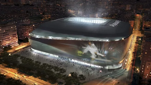 Santiago Bernabeu - một trong những sân vận động có tổng hợp hạ tầng tốt nhất thế giới