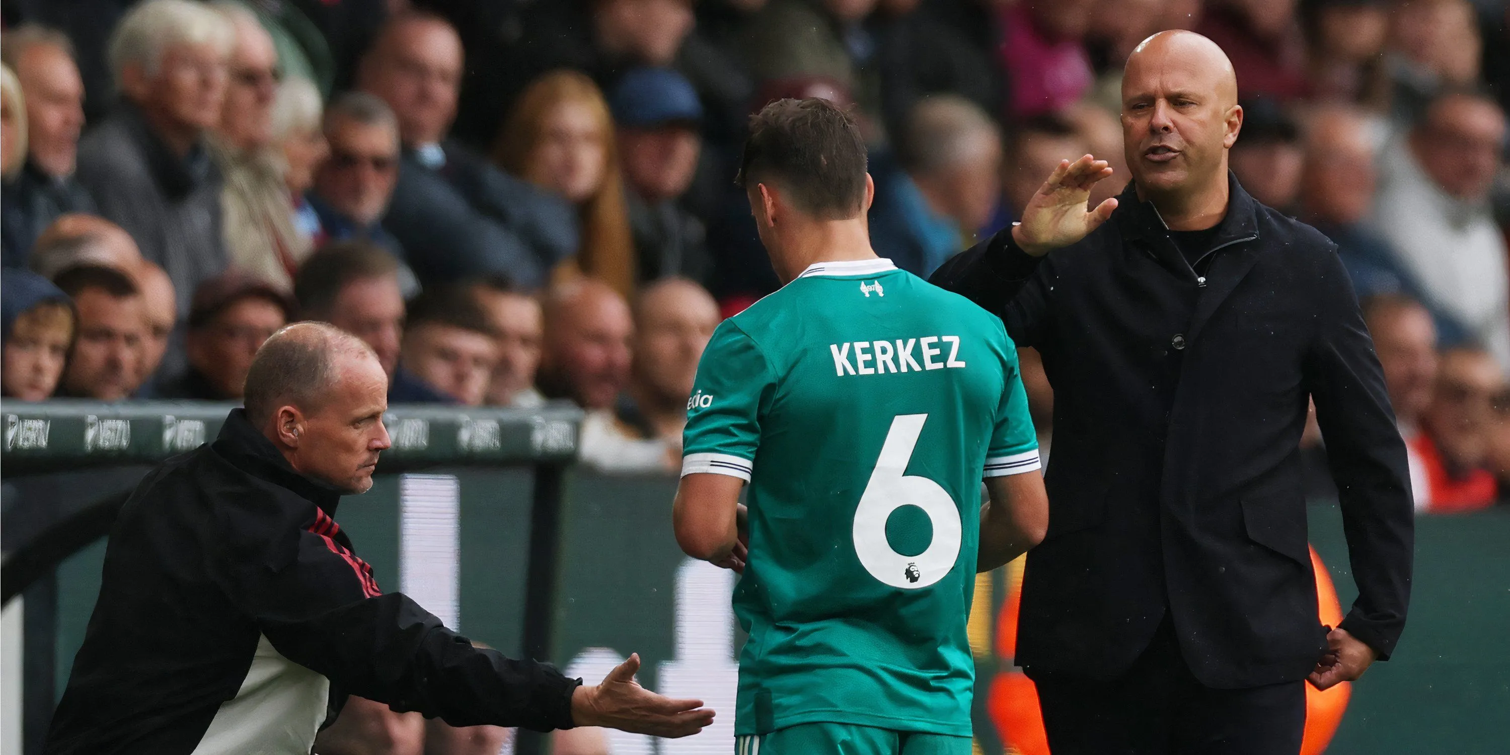 Milos Kerkez không thể hiện được phong độ như kỳ vọng tại Anfield