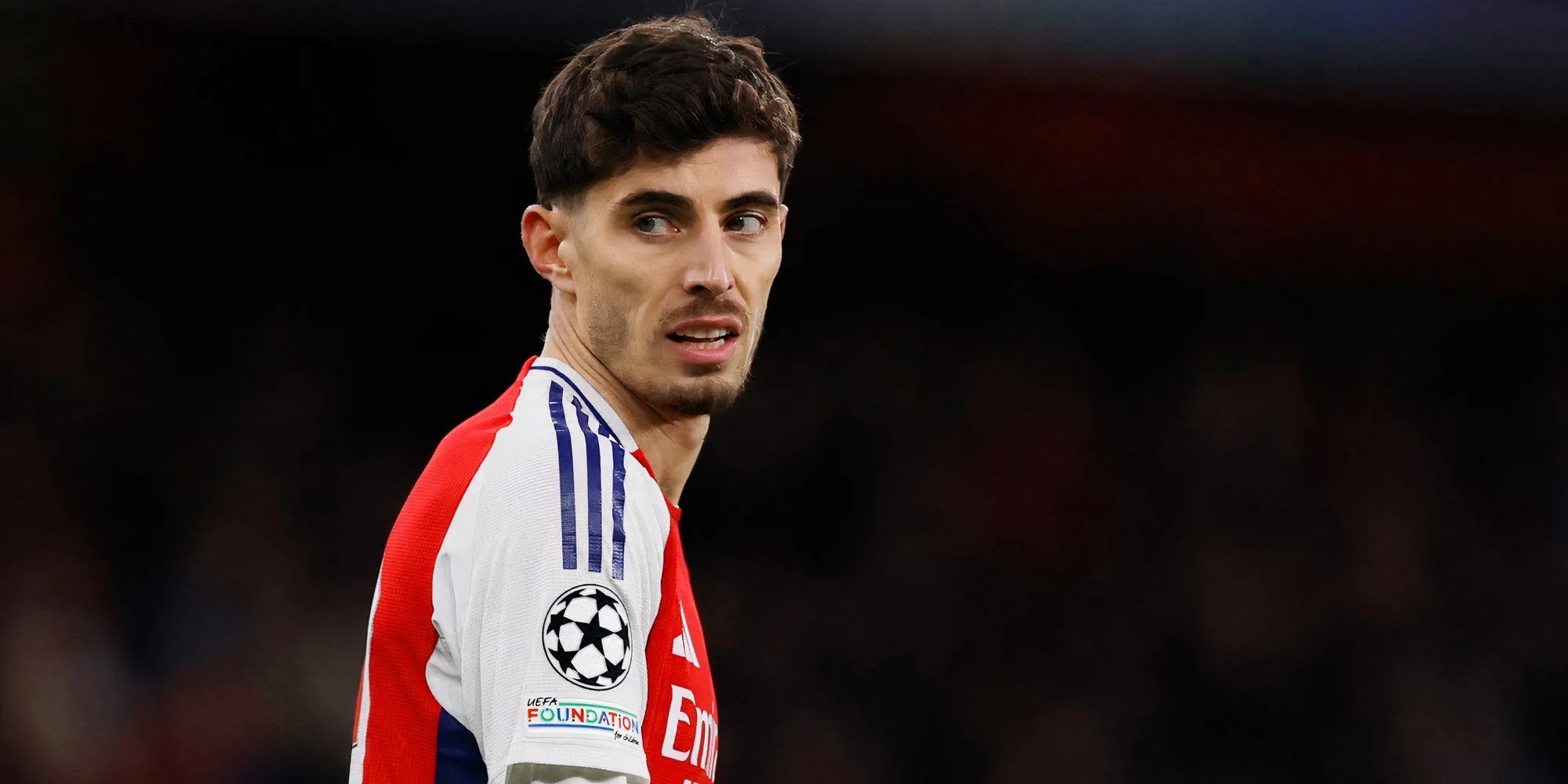 Tiền đạo Kai Havertz của Arsenal trong trận đấu